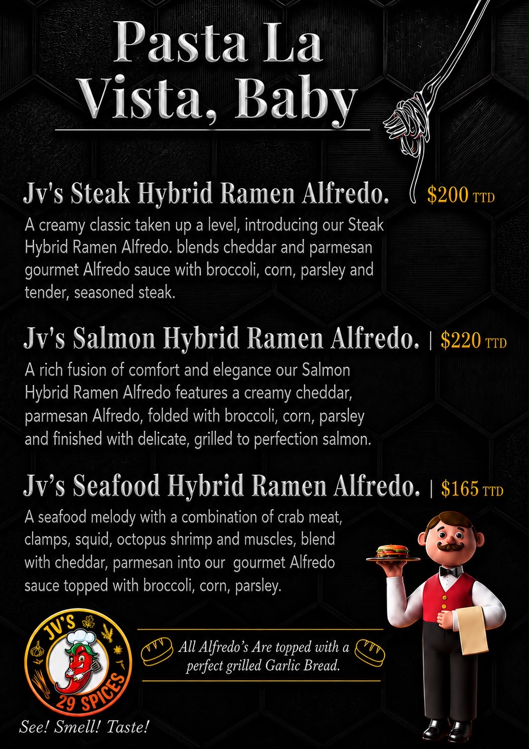 Pasta La Vista Baby Menu Page 2